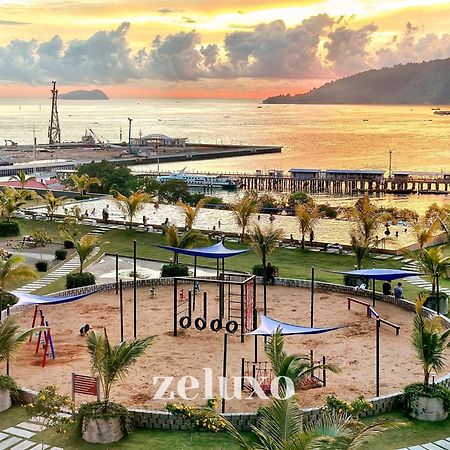 #5 Jesselton Quay City Pads Seaview By Zeluxo Kota Kinabalu Exterior photo