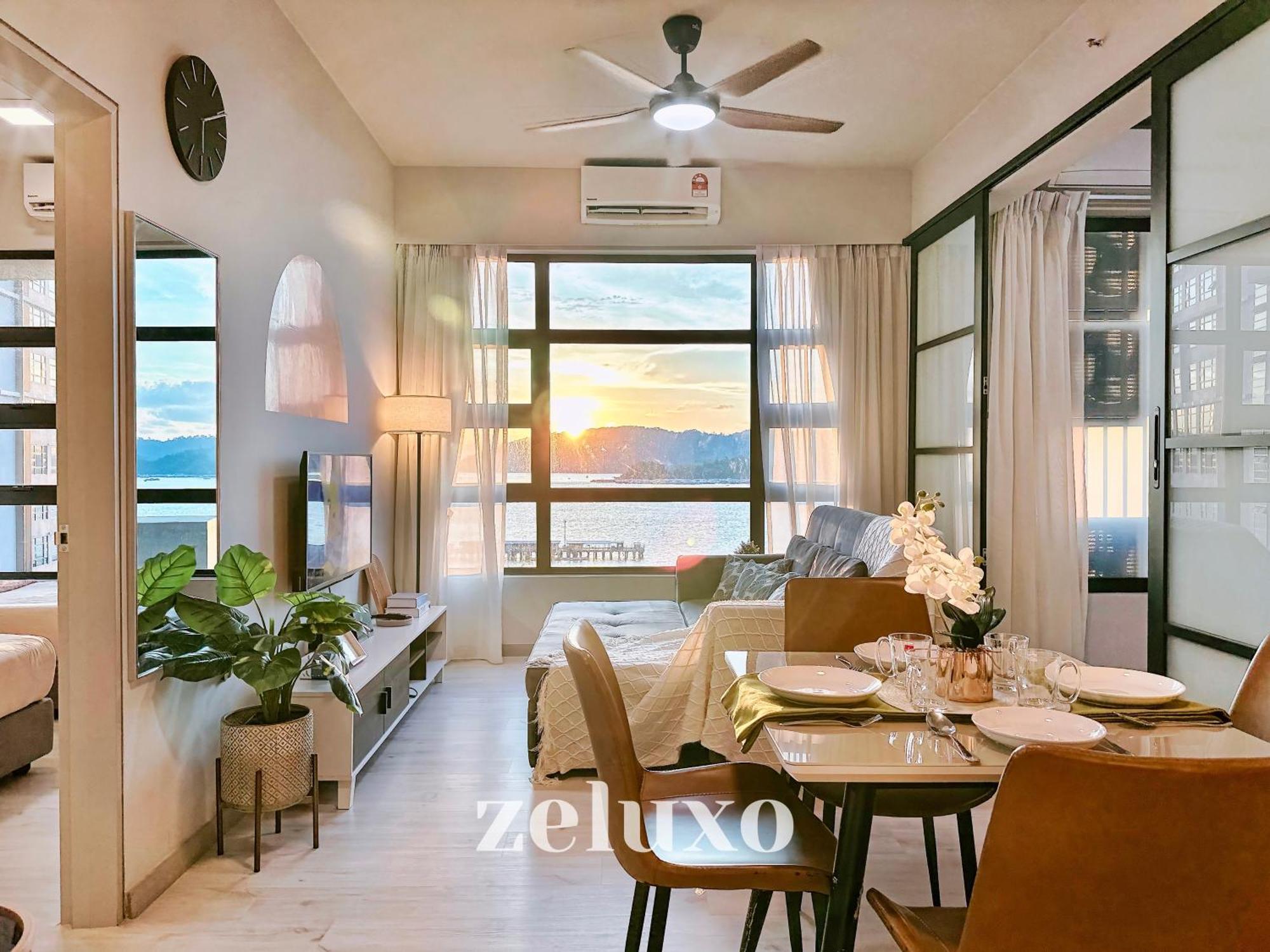 #5 Jesselton Quay City Pads Seaview By Zeluxo Kota Kinabalu Exterior photo