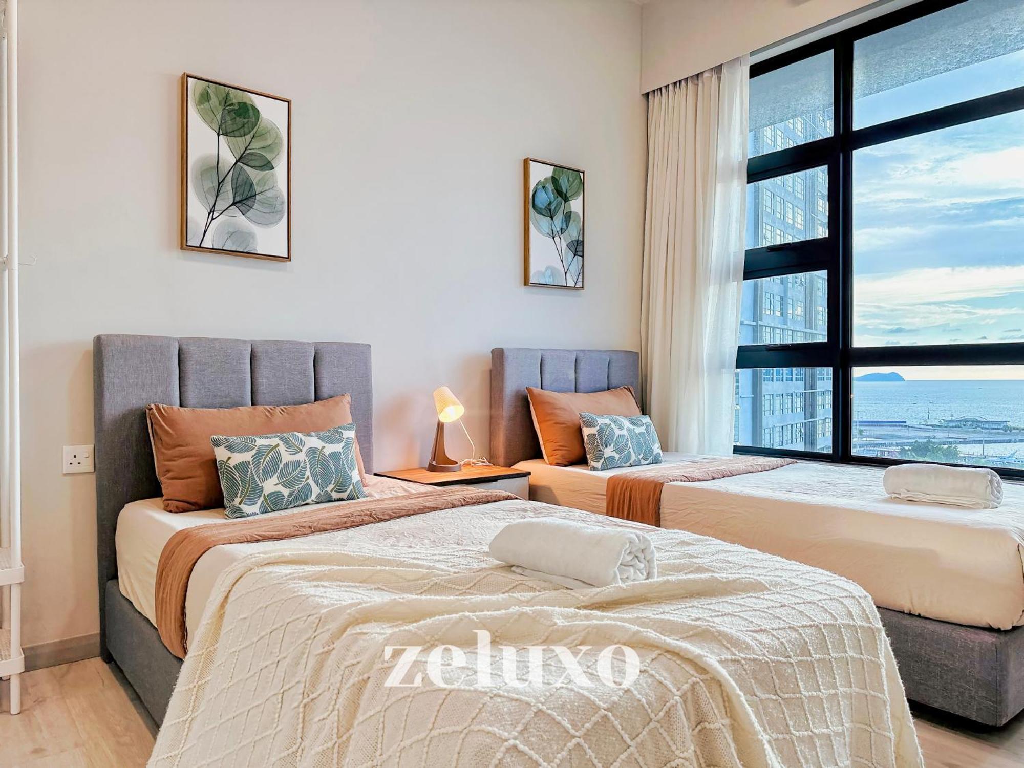#5 Jesselton Quay City Pads Seaview By Zeluxo Kota Kinabalu Exterior photo