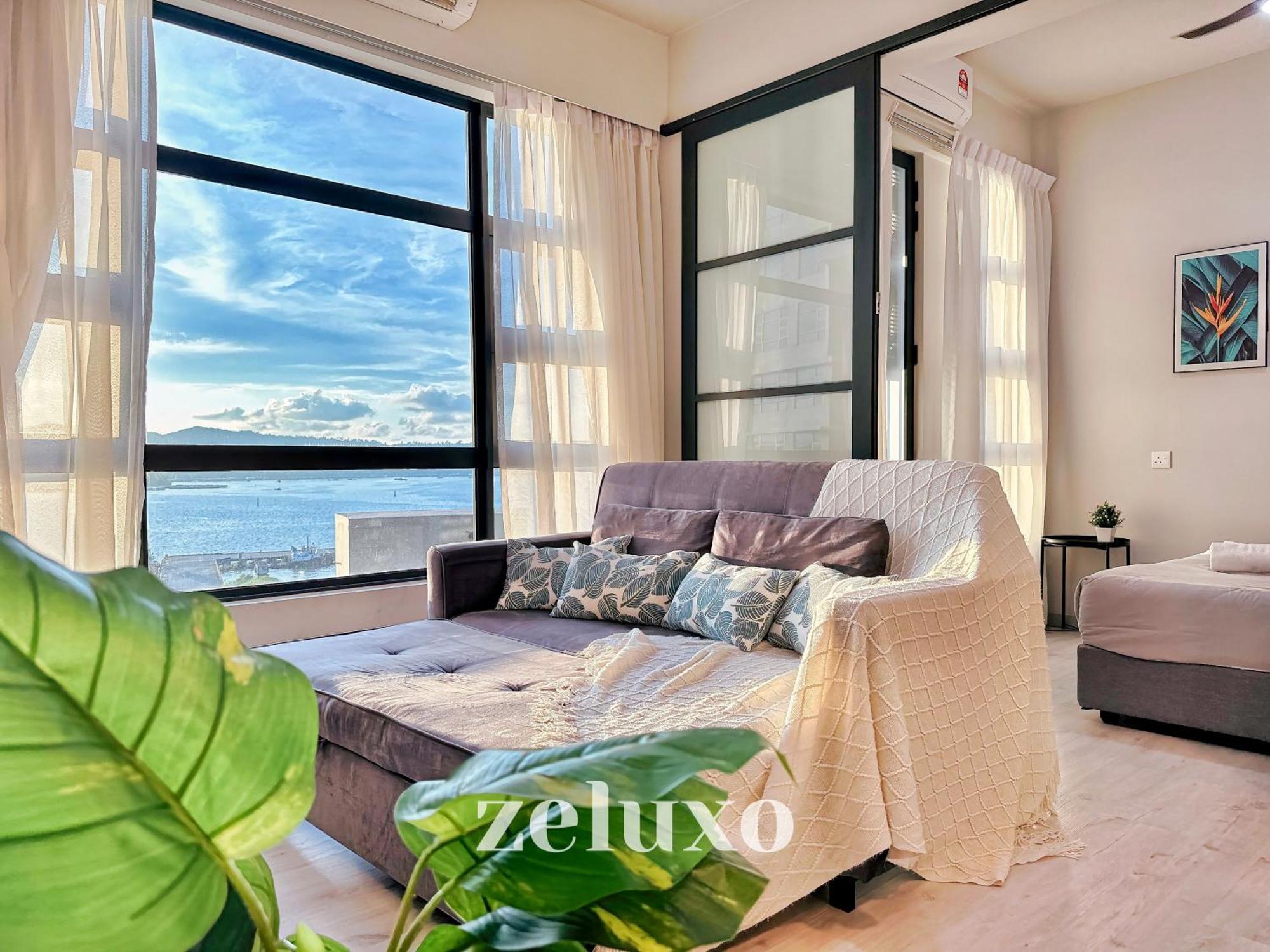 #5 Jesselton Quay City Pads Seaview By Zeluxo Kota Kinabalu Exterior photo
