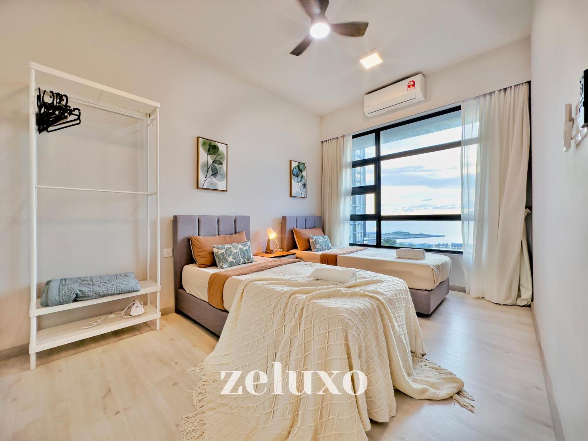 #5 Jesselton Quay City Pads Seaview By Zeluxo Kota Kinabalu Exterior photo